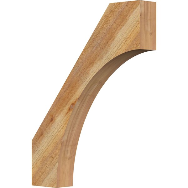 Ekena Millwork 4"W x 24"D x 30"H Westlake Rough Sawn Knee Brace, Western Red Cedar BRC04X24X30WTL00RWR - main
